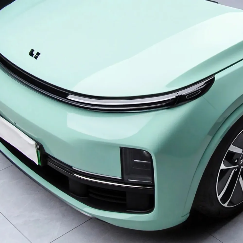 Ravoony Basic Glossy Cragginess Green Car Vinyl Wrap