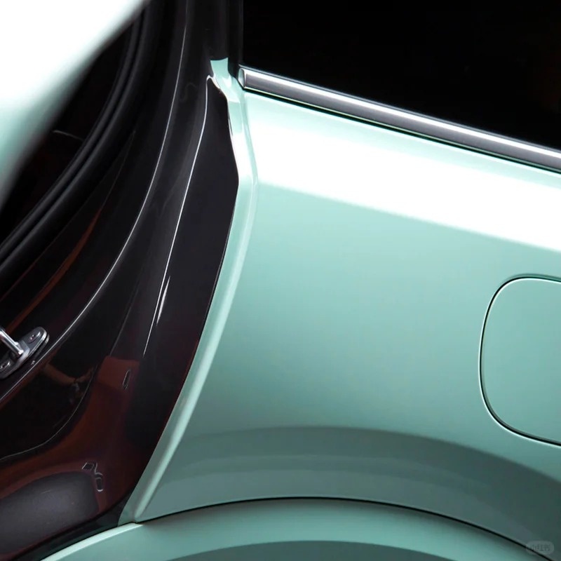 Ravoony Basic Glossy Cragginess Green Car Vinyl Wrap