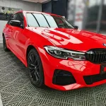 Ravoony Basic Glossy Crystal Ferrari Red Vinyl Car Wrap