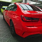Ravoony Basic Glossy Crystal Ferrari Red Vinyl Car Wrap