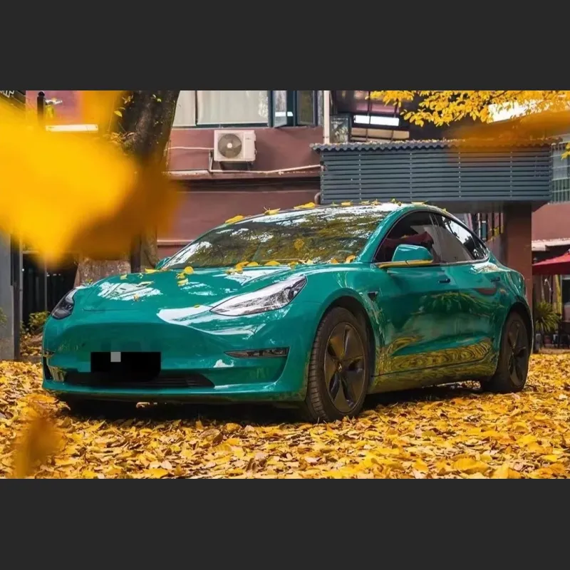 Ravoony Basic Glossy Hunter Green Vinyl Wrap