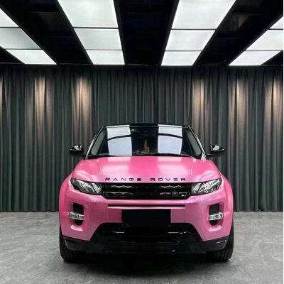Ravoony Plus Pure Metallic Conch Pink Car Vinyl Wrap 02