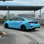 Ravoony Plus Pure Metallic Sky Blue Vinyl Wrap