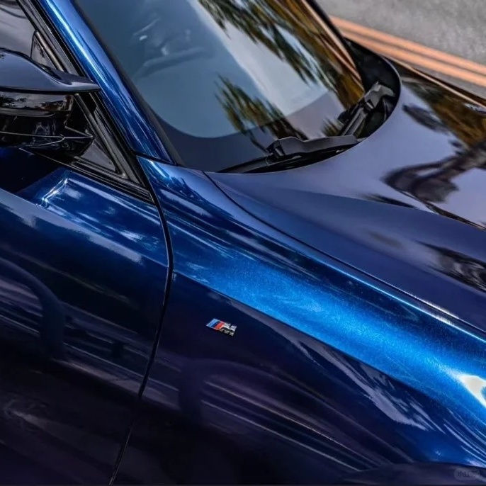Ravoony Basic BMW Gloss Phytonic Blue Vinyl Car Wrap
