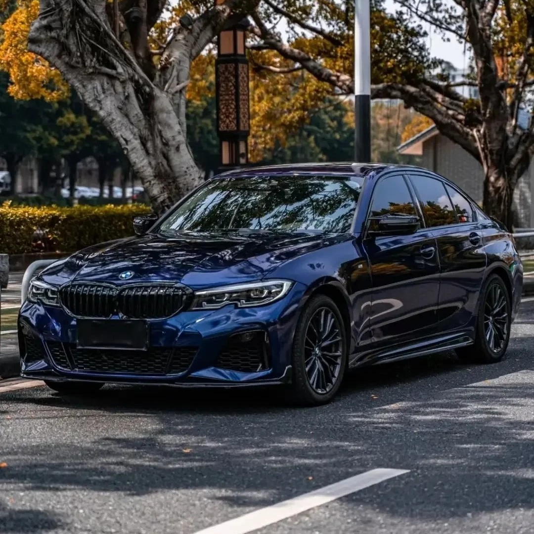 Ravoony Basic BMW Gloss Phytonic Blue Vinyl Car Wrap