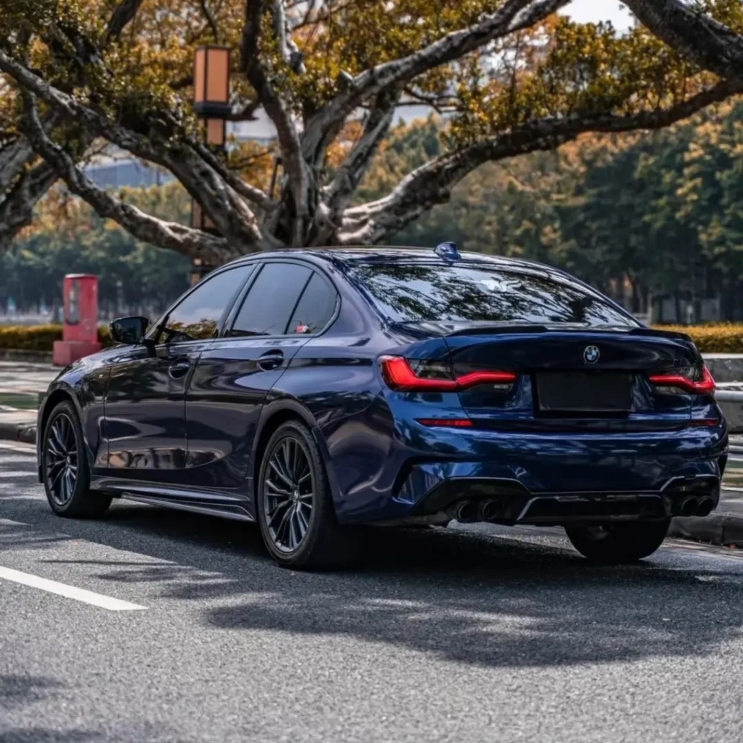 Ravoony Basic BMW Gloss Phytonic Blue Vinyl Car Wrap