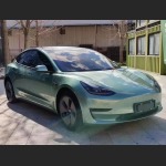 Ravoony Basic Ferrari Gloss Verde Francesca Green Vinyl Car Wrap