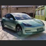 Ravoony Basic Ferrari Gloss Verde Francesca Green Vinyl Car Wrap