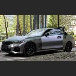 Ravoony Basic NIO Gloss Capri Purple Grey Car Vinyl Wrap