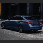 Ravoony Plus Gloss Midnight Blue Car Vinyl Wrap Q50 Wrap