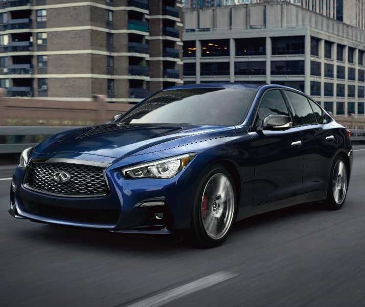 Ravoony Plus Gloss Ghost Midnight Blue Car Vinyl Wrap Q50 Wrap