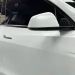 Ravoony Plus Heavy Metallic Sparkle White Car Vinyl Wrap