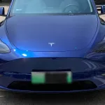 Ravoony Basic Audi Gloss Navarra Blue Vinyl Car Wrap