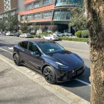 Ravoony Basic Glossy Metallic Spar Black Blue Vinyl Wrap