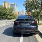 Ravoony Basic Glossy Metallic Spar Black Blue Vinyl Wrap