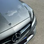 Ravoony Basic Mercedes Benz Gloss Selenite Grey Car Vinyl Wrap