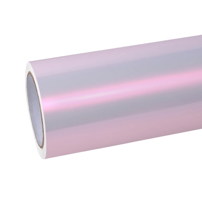 Ravoony Basic Glossy Flower Pink Car Wrap 01