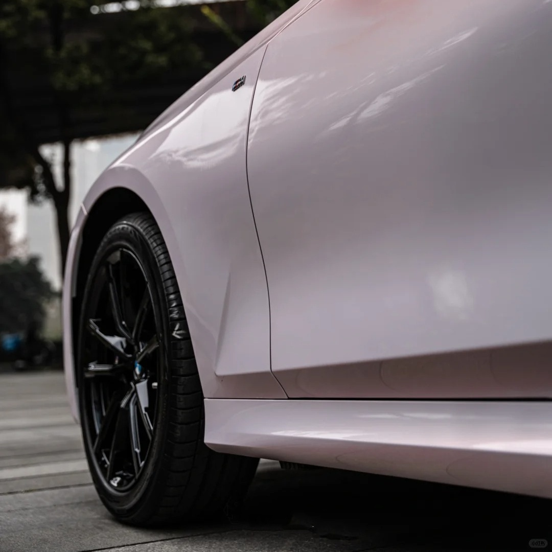 Ravoony Basic Glossy Flower Pink Car Wrap