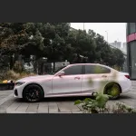 Ravoony Basic Glossy Flower Pink Car Wrap