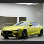 Ravoony Plus Pure Metallic Lemon Green Car Wrap