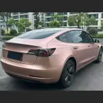 Ravoony Plus Pure Metallic Rose Gold Car Vinyl Wrap