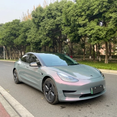 Ravoony Basic Stars Phantom Grey Car Vinyl Wrap 02