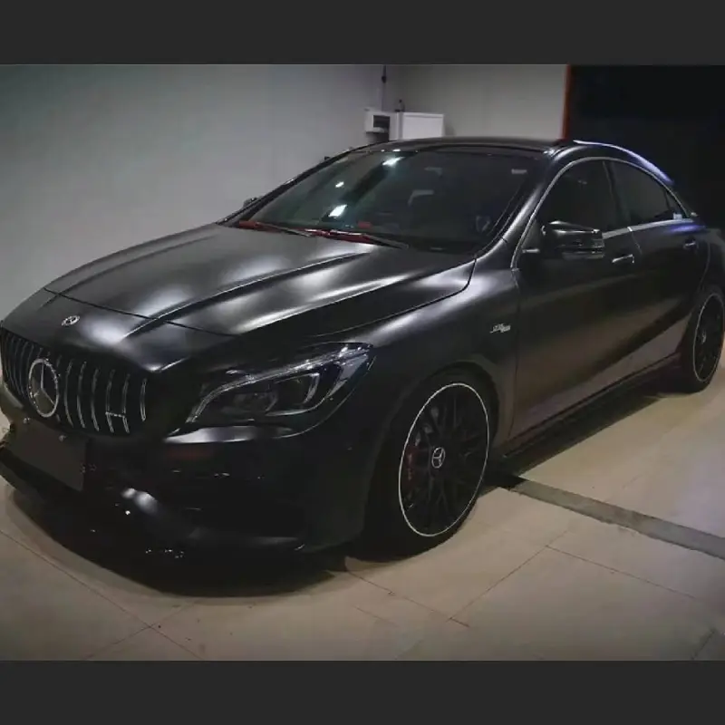 Ravoony Plus Heavy Metallic Rainbow Black Car Vinyl Wrap