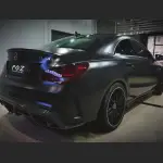 Ravoony Plus Heavy Metallic Rainbow Black Car Vinyl Wrap