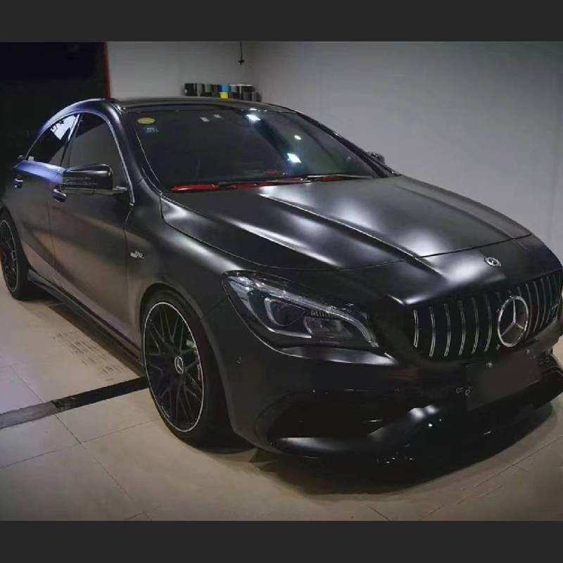 Ravoony Plus Heavy Metallic Rainbow Black Car Vinyl Wrap
