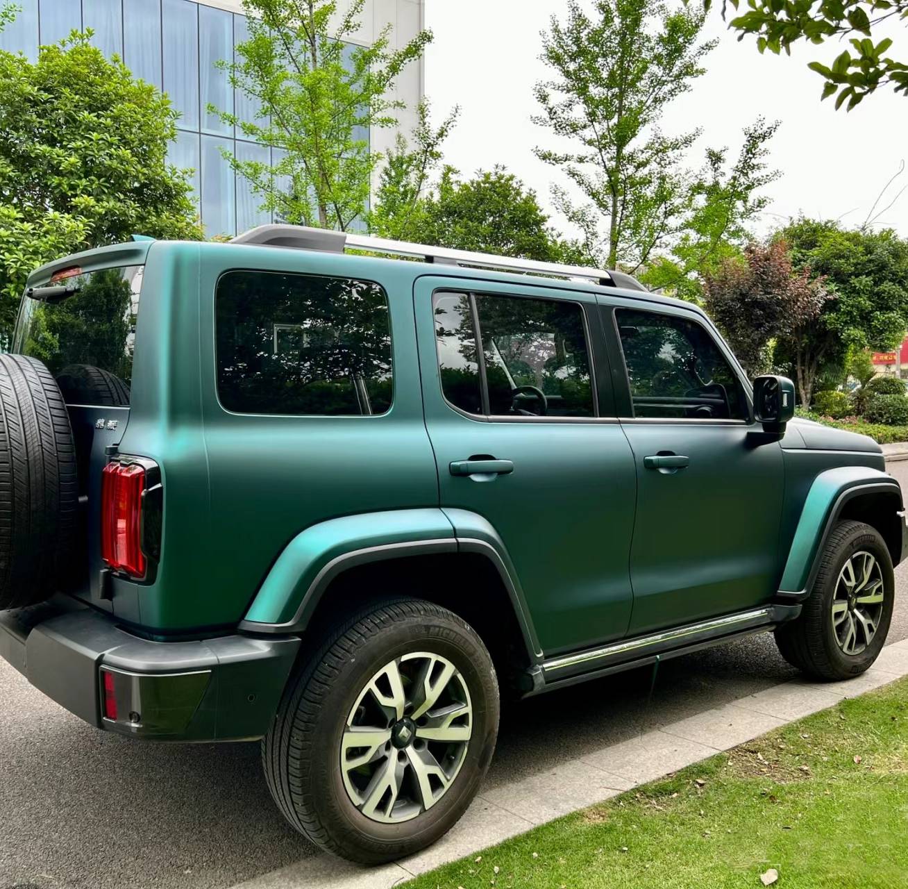 Ravoony Plus Ultimate Flat Magic Green Car Wrap