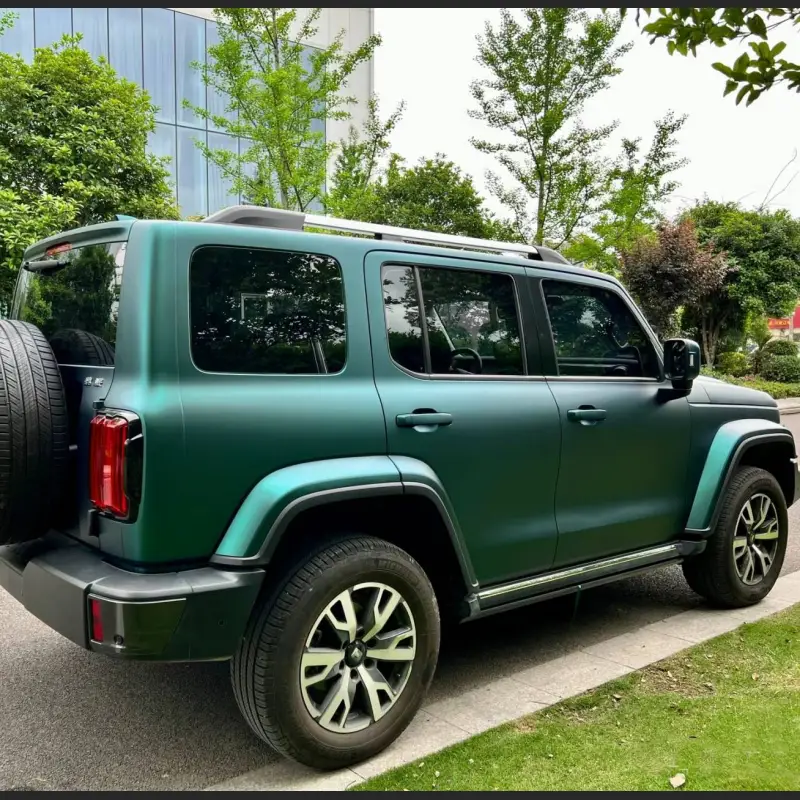 Ravoony Plus Ultimate Flat Magic Green Car Wrap