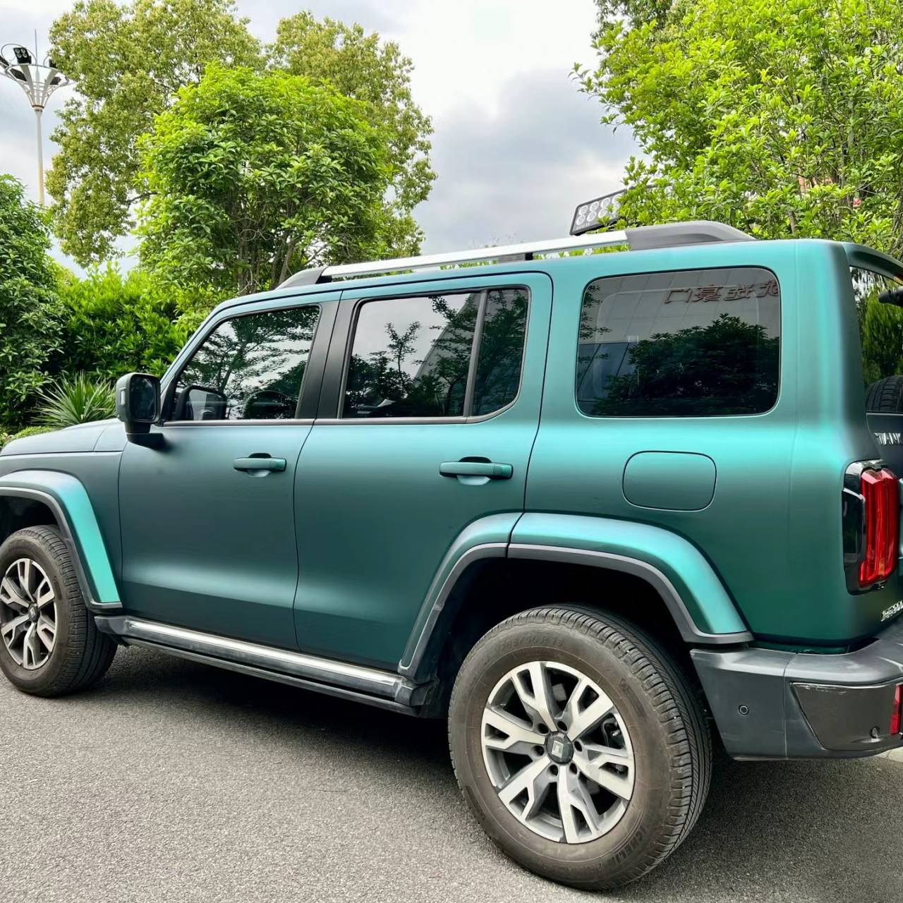 Ravoony Plus Ultimate Flat Magic Green Car Wrap