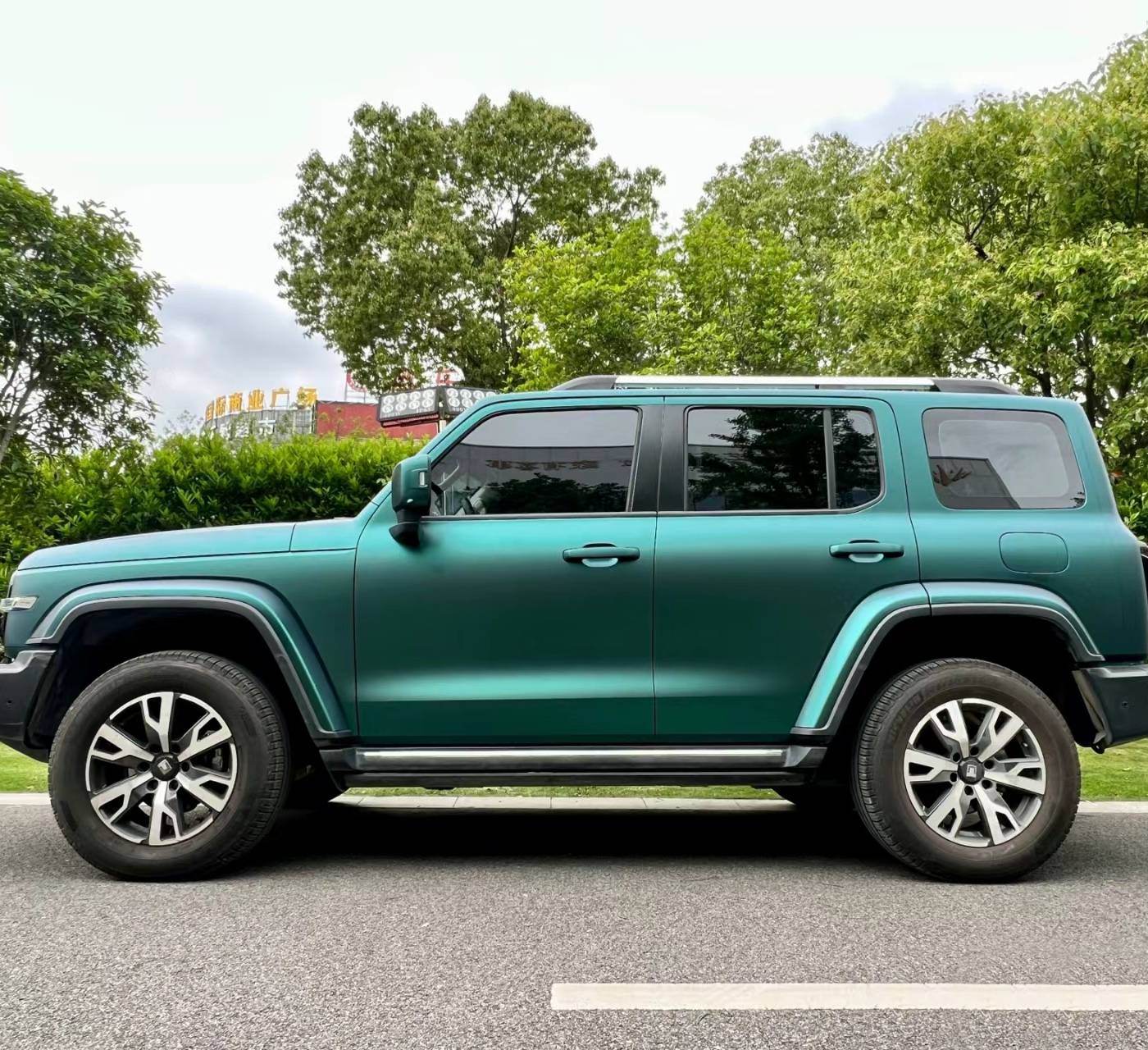 Ravoony Plus Ultimate Flat Magic Green Car Wrap