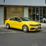 Ravoony Basic Crystal Maize Yellow Car Vinyl Wrap