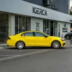 Ravoony Basic Crystal Maize Yellow Car Vinyl Wrap