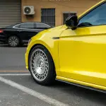 Ravoony Basic Crystal Maize Yellow Car Vinyl Wrap