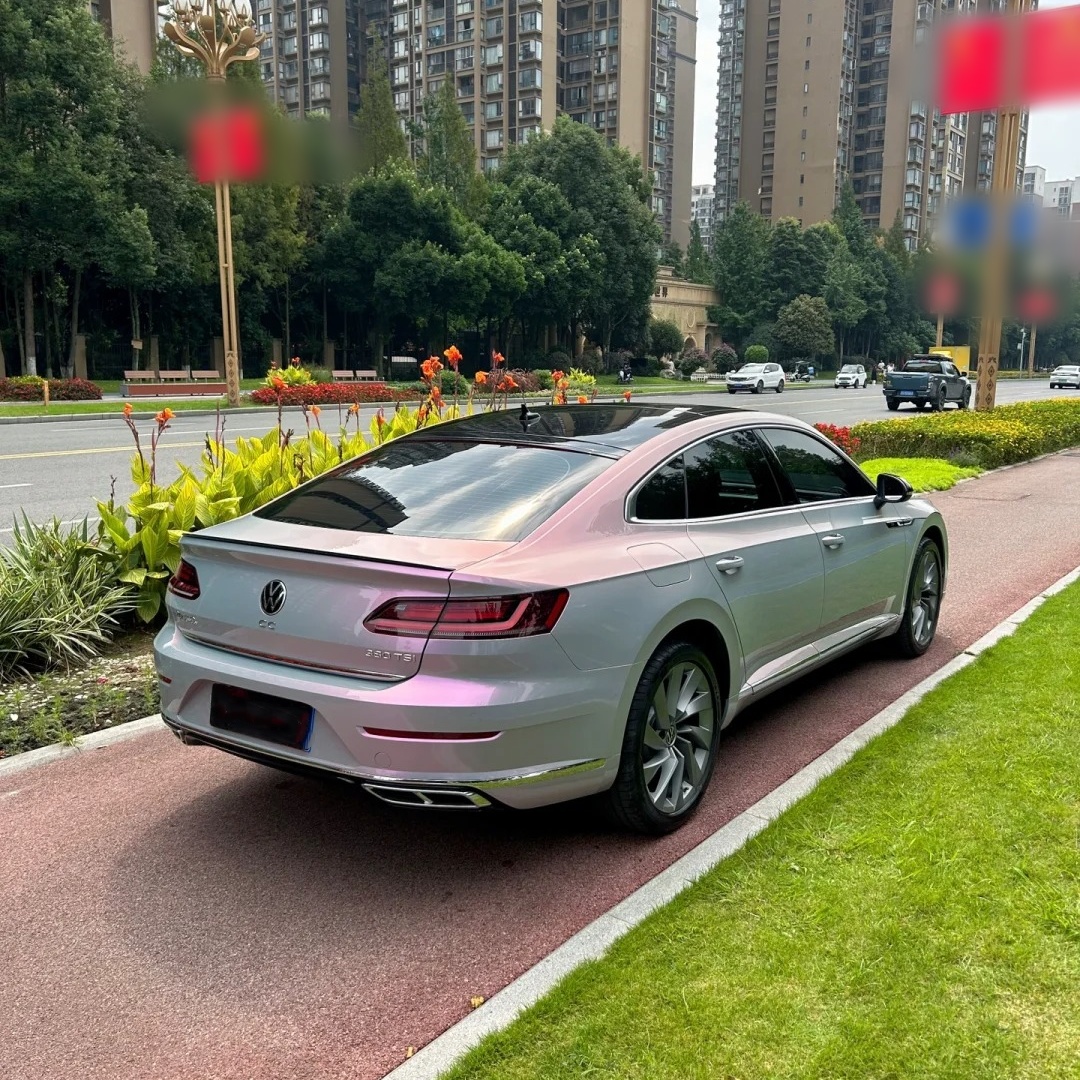 Ravoony Basic Twin Candy Grey Red Color Fliper Car Wrap