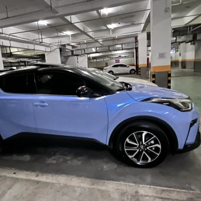 Ravoony Basic Twin Magic Blue Car Vinyl Wrap 02