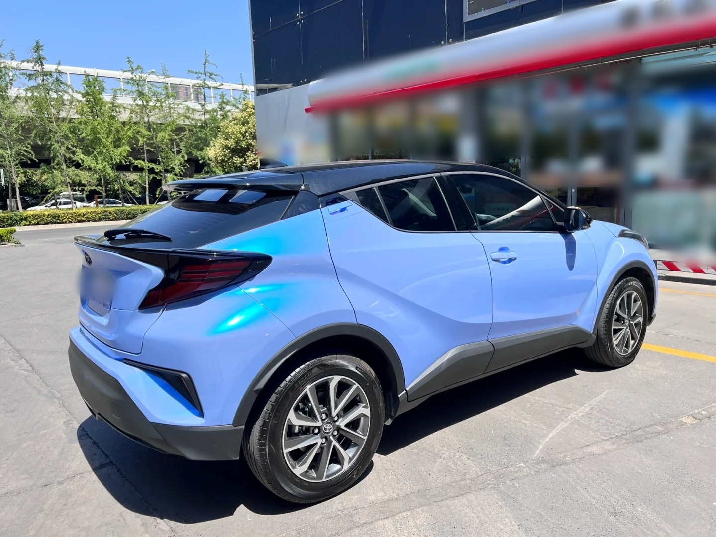 Ravoony Basic Twin Magic Blue Car Vinyl Wrap