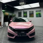 Ravoony Basic Twin Magic Pink Car Vinyl Wrap