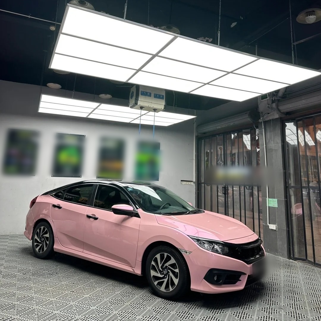 Ravoony Basic Twin Magic Pink Car Vinyl Wrap