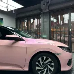 Ravoony Basic Twin Magic Pink Car Vinyl Wrap