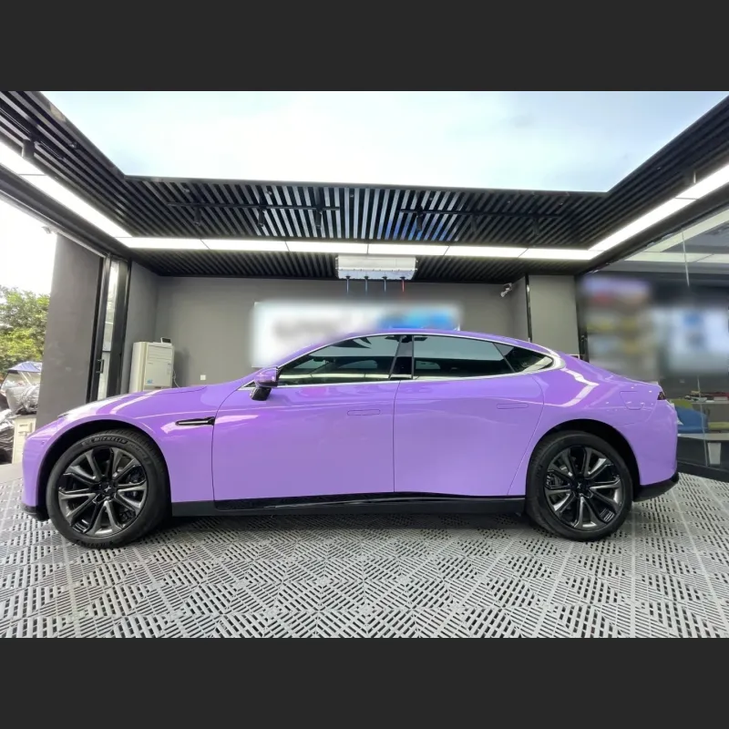 Ravoony Basic Twin Magic Purple Car Vinyl Wrap
