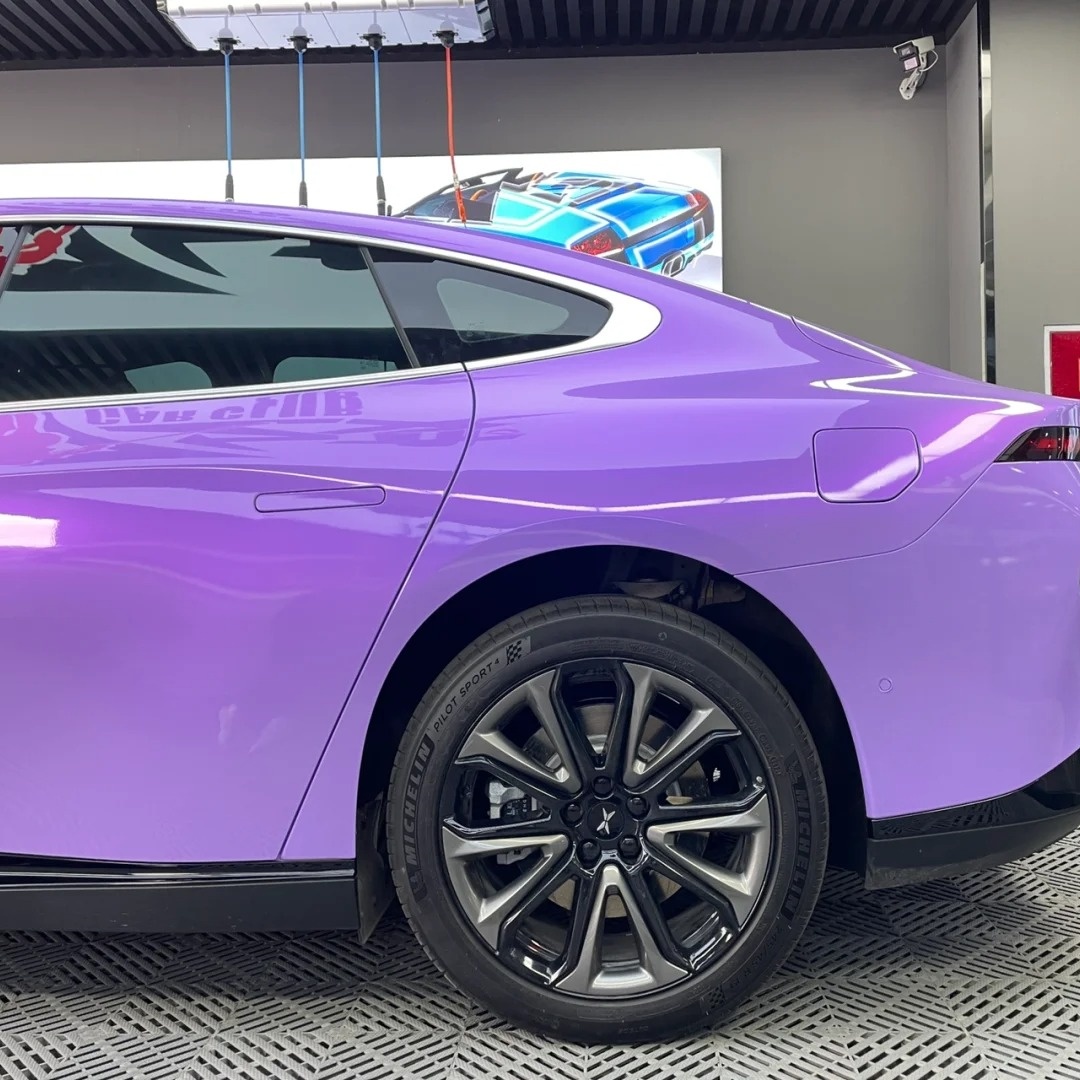 Ravoony Basic Twin Magic Purple Car Vinyl Wrap