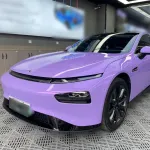 Ravoony Basic Twin Magic Purple Car Vinyl Wrap