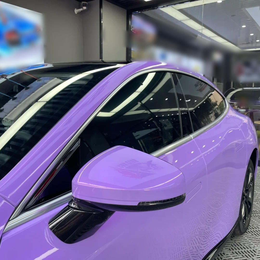 Ravoony Basic Twin Magic Purple Car Vinyl Wrap