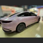 Ravoony Basic Gloss Laser Light Pink Car Wrap