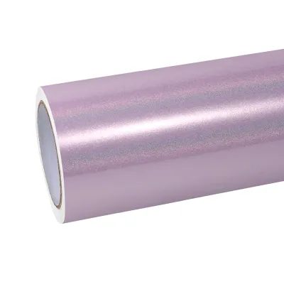 Ravoony Basic Gloss Laser Light Pink Car Wrap 01