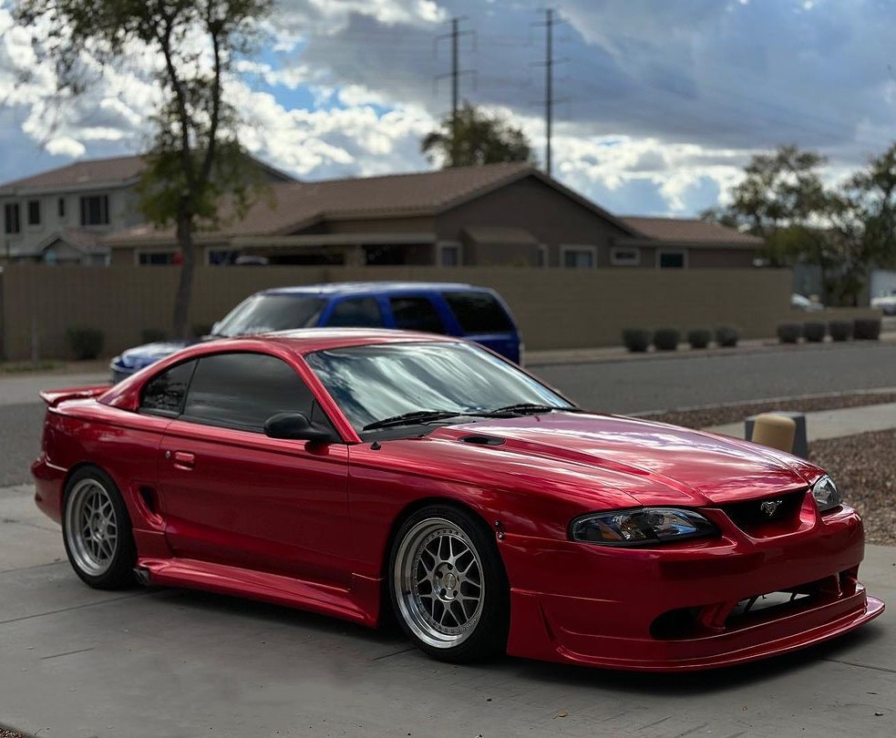 Gloss Metallic Vampire Red Car Wrap