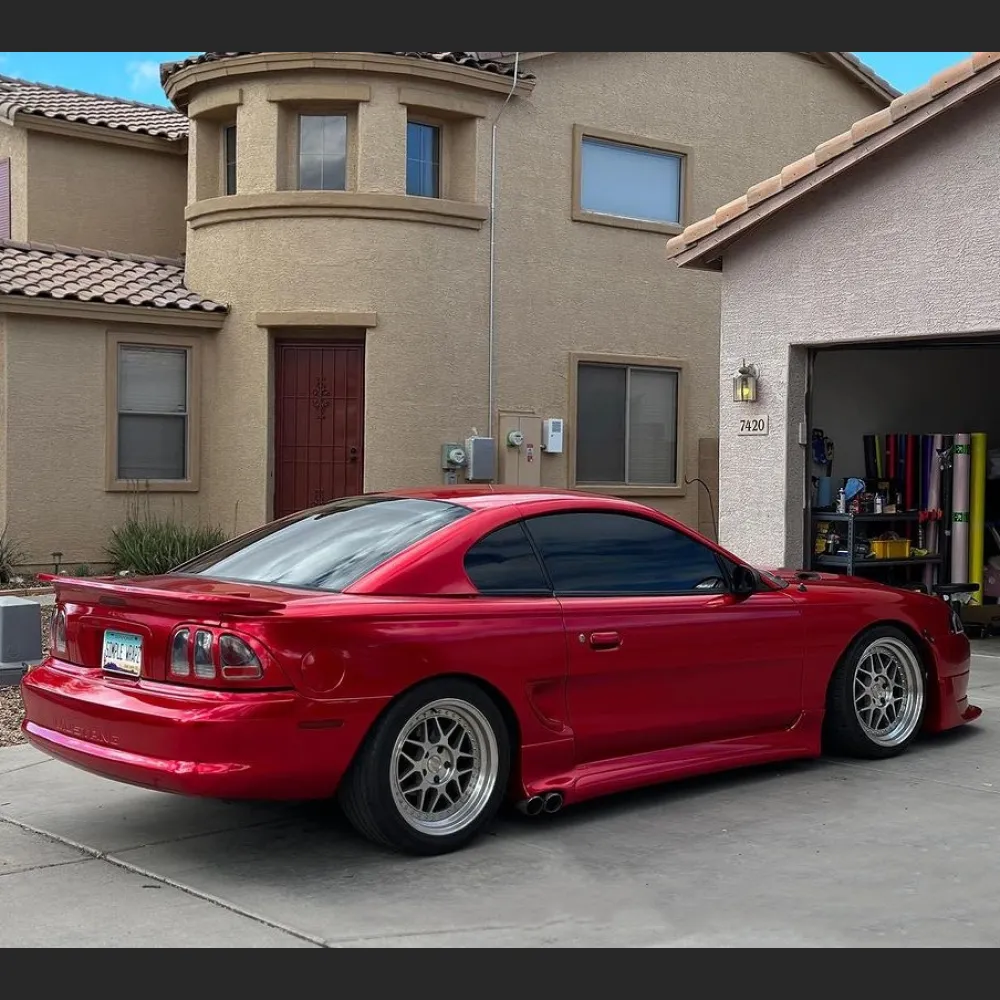 Ravoony Basic Gloss Metallic Vampire Red Vinyl Car Wrap
